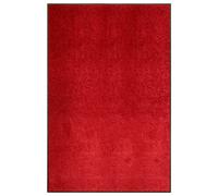 vidaXL Doormat Washable Red Home Garden Barrier Entrance Rug for Front Door