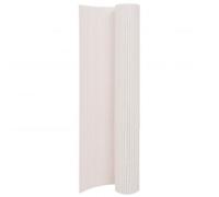 vidaXL Double-Sided Garden Fence White Porch Blind Windbreak Privacy Screen