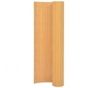 vidaXL Double-Sided Garden Fence Yellow Porch Blind Windbreak Privacy Screen