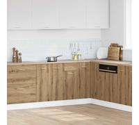vidaXL Drawer Bottom Cabinet Lyon Artisan Oak 30x46x81.5 cm Engineered Wood