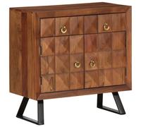 vidaXL Drawer Cabinet Honey Brown 70x35x70 cm Solid Wood Acacia