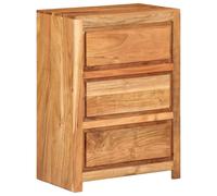 vidaXL Drawer Cabinet Storage File Cabinet Drawer Chest Solid Wood Acacia