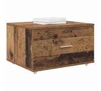 vidaXL Drawer Cabinet Brown 55 x 45 x 33.5 cm Engineered wood, Elegant Living Room Storage, Modern Drawer Cabinet, Rectangular Organizer, Functional Home Furniture, Stylish Shelving Solutions
