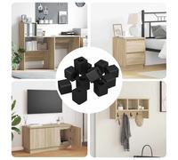 vidaXL Drawer Holder 6792 pcs Black 15 x 15 x 15mm PP Copolymer