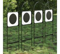 vidaXL Dressage Markers 4 pcs Steel