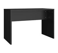 vidaXL Dressing Stool - Premium Quality Engineered Wood, Modern Style, Black - Ideal for Bedroom, Living Room, Cloakroom - 70x35x45 cm