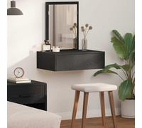Dressing Table with Drawer with Storage Engineered Wood Modern Vanity vidaXL