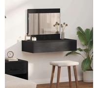 Dressing Table with Drawer with Storage Engineered Wood Modern Vanity vidaXL