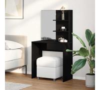 Dressing Table with Mirror Bedroom Makeup Vanity Desk Cosmetic Table vidaXL