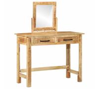 vidaXL Dressing Table Brown 100 x 40 x 120 cm Solid Mango wood