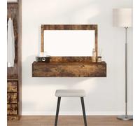 vidaXL Dressing Table Brown 100 x 40 x 70 cm Engineered Wood