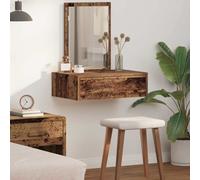 vidaXL Dressing Table Brown 60 x 40 x 70 cm Engineered wood