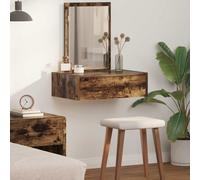 Dressing Table with Drawer with Storage Engineered Wood Modern Vanity vidaXL