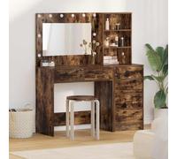 vidaXL Dressing Table Brown 78.5 x 41 x 135 cm Engineered wood