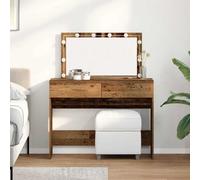 vidaXL Dressing Table Old Wood 100 x 40 x 120 cm Engineered wood