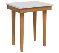 vidaxl Dressing Table Stool FAUSKE White 40 x 33 x 45 cm, Living Room, Rectangul