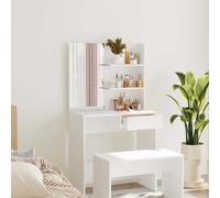 vidaXL Dressing Table with Mirror Bedroom Dressing Furniture Makeup Vanity Desk