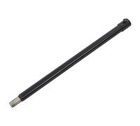 "vidaXL Heavy-Duty Steel Drill Bit Extension - 0.5m Long, Universally Compatible Black Auger Extension"
