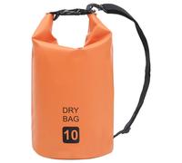 vidaXL Dry Bag 10 L Orange Waterproof Dry Sack Light Weight Dry Bag Rucksack