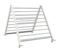vidaXL Drying Rack for Bathtub Extendable 53-90 cm Aluminium