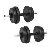 vidaXL Dumbbell with Plates 40 kg Dumbbell Set Weight Plate Free Weight Set