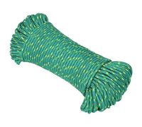 vidaXL Durable 3mm Polypropylene Boat Rope, Ideal for Sailing, Boating, Yachting and Rigging - Long-lasting, 250m Long Green Marine Cord