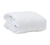 vidaXL Duvet and Pillow Set 135 x 200 cm Microfibre White Quilted Machine Washable Perfect for Summer Super Soft Touch 1 Piece Lightweight and Breathable Ideal for