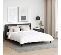 vidaXL Duvet Other with Pillow 3 pcs White 240 x 260 cm Down