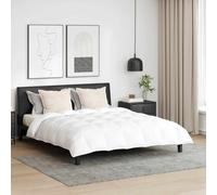 vidaXL Duvet Other with Pillow 3 pcs White 260 x 220 cm Down
