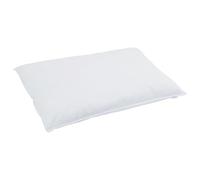 vidaXL Duvet Set 135 x 200 cm White Feather and Cotton, Machine Washable Includes 1 Pillow, Summer Linen for Indoors, Breathable and Comfortable, for Warmth and Comfort, Smooth Texture
