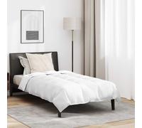 vidaXL Duvet Set with Pillow 2 pcs White 140 x 200 cm Down