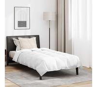 vidaXL Duvet Set with Pillow 2 pcs White 155 x 220 cm Down