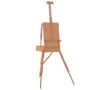 vidaXL Easel Stand Wooden Artist Easel Floor Studio Easel Solid Beech Wood