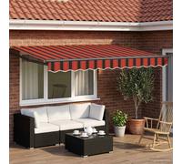 vidaXL Electric Retractable Awning 3.5 x 2.5 m