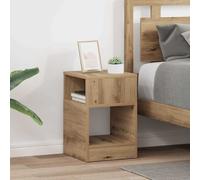 vidaXL End Table 2 pcs Artisan Oak 30.5 x 30 x 45 cm Engineered Wood