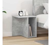 vidaXL End Table Concrete Grey 37 x 32 x 40 cm Engineered Wood