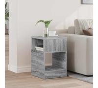 vidaXL End Table Grey Sonoma 30.5 x 30 x 45 cm Engineered Wood