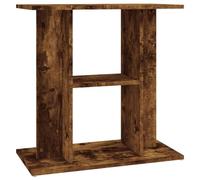 vidaXL Aquarium Stand Smoked Oak 60x30x60 cm Engineered Wood