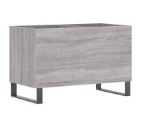 vidaXL Record Cabinet Grey Sonoma 74.5x38x48 cm Engineered Wood