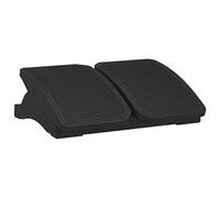 vidaXL Ergonomic Footrest Black | Durable HIPS Material | Adjustable Height | Office and Home Use | Non-Slip Design