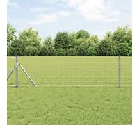 vidaXL Euro Fence 0.4 x 25 m PVC-coated iron