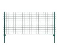 vidaXL Euro Fence Steel 20x1 m Green UK