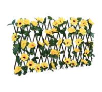 vidaXL Artificial Ivy Trellis Expandable 5 pcs Yellow 180x20 cm