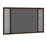 vidaXL Extendable Insect Screen for Windows Brown (100-193)x75 cm Fly Screen