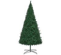 vidaXL Extra-Large Artificial Christmas Tree - Lifelike, Durable PVC and Steel Structure, Easy Assembly, Green, 400cm
