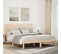 vidaXL Extra Long Bed Frame without Mattress 160x220 cm Solid Wood