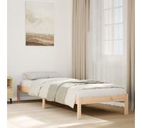 vidaXL Extra Long Bed Frame without Mattress 80x210 cm Solid Wood Pine