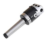 vidaXL Boring Head 50mm MT3 – Steel, Adjustable for Milling Machines – Black/Silver