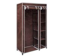 Vidaxl Fabric Wardrobe Brown 110 X 45 X 175 Cm