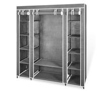 VidaXL 240495 bedroom wardrobe/closet 12 shelves 3 door(s) Black